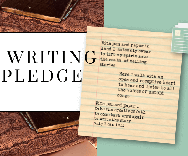 A Writing Pledge for a New Year
