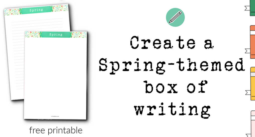 Welcome a reset with a Spring-themed box of writing